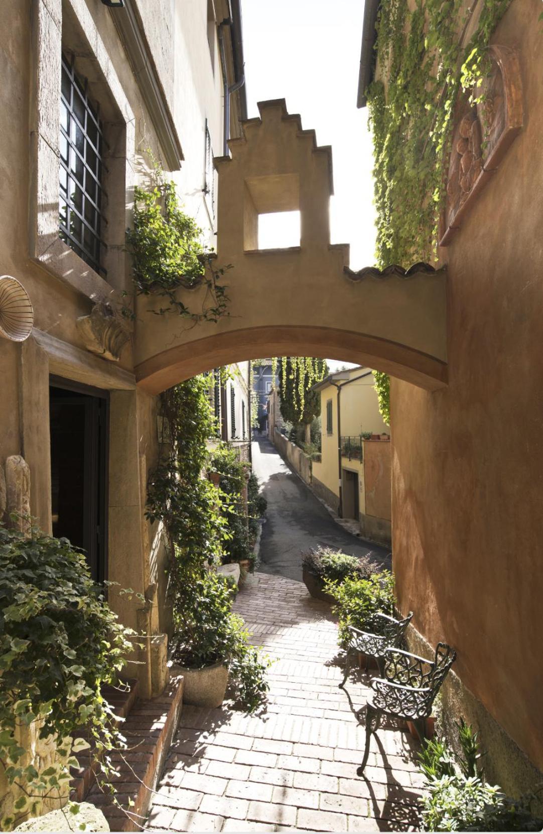 La Casetta Di Borgo -Appartamento Peperone Lajatico Bagian luar foto